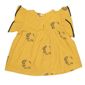Robe pour bébé nouveau-né - Moutarde - Product Image 3