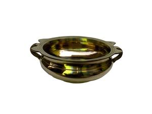 High Quality Brass Urili with <b>Gold</b> Shiny Polish Finish <b>Kitchen</b> Table Top Dinnerware For Diwali Celebrations . - Product Image 2