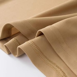 Coton respirant léger pour polos pour hommes Style décontracté grande taille pour le confort quotidien Tissu tricoté - Product Image 3