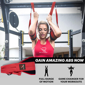 Sangles de suspension en néoprène de haute qualité pour barre horizontale, soutien du bras, ceinture abdominale AB Sling pour musculation - Product Image 4