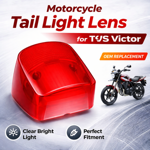 Lente de Luz Trasera para Motocicleta TVS Victor |   Lente de Repuesto OEM para Luz Trasera de Freno - Product Image 2