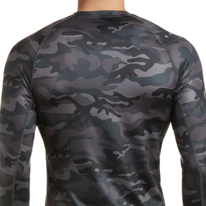 Camisa de compresión para hombre, manga larga, duradera, capa base elástica, camisa de compresión, top de fitness de manga larga - Product Image 5