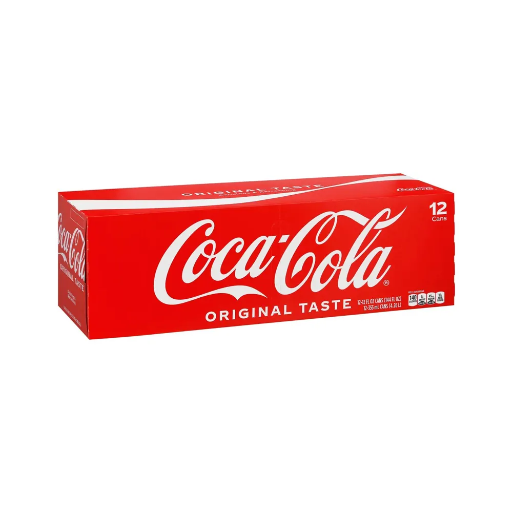 Toptan Coca Cola 330ML alkolsüz içecekler toptan kutular cola içecekler egzotik içecekler soda gazlı içecekler