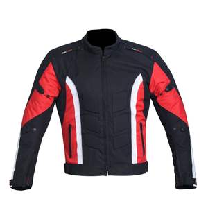 Blouson de moto de course, vêtement de sport grande taille, respirant, anti-UV, ignifuge, % polyester avec protections, séchage rapide - Product Image 1