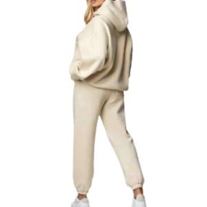 OEM personnalisé de haute qualité femmes survêtements coton décontracté matériel polaire survêtement ensembles jogging femmes survêtements décontractés vêtements - Product Image 3