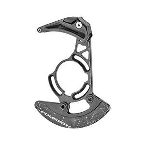 อุปกรณ์เสริมโซ่จักรยานเสือภูเขาคาร์บอนไฟเบอร์พร้อมโซ่ป้องกันโคลงแบบปรับแต่งได้ - Product Image 1