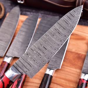 Couteau de chef et ensemble de couverts de qualité professionnelle, couverts de cuisine robustes pour usage domestique, ensemble de chef avec gravure personnalisée sur la lame - Product Image 5