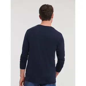 T-shirt à manches longues pour homme, pur coton biologique, durable, promotionnel - Product Image 3