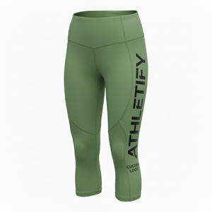 Leggings de yoga taille élastique pour femmes-Pantalon de fitness taille haute, vêtements de sport cousus et résistants aux squats prix d'usine en gros - Product Image 1