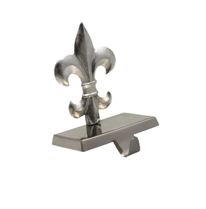 Impresionante diseño de hierro de aluminio de tamaño personalizado moderno elegante soporte de media acabado de níquel para decoración de Navidad - Product Image 4