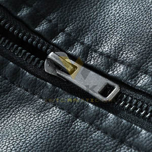 Chaqueta de Invierno de Cuero para Hombre a la Moda con Cierre Frontal y Diseño Moderno de Corte Ajustado para Cualquier Ocasión - Product Image 5