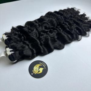 Tissage de cheveux humains vierges brésiliens Body Wave de 20, 22 et 24 pouces, lot de 3, extensions ciblées pour la coiffure - Product Image 5