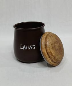 Ensemble de contenants de rangement pour aliments élégants en fer et en tôle galvanisée pour la maison et la cuisine, boîtes de rangement pour table - Product Image 4