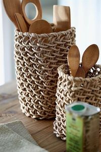 2024 Porte-couverts décoratif de restaurant de cuisine en rotin naturel Respectueux de l'environnement Porte-couverts tissé à la main en rotin par SCI - Product Image 5