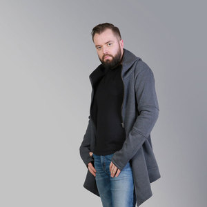 Sudadera con Capucha Clásica de Gran Tamaño para Hombre, 100% Algodón, de Secado Rápido, con Logotipo Personalizado OEM, Venta al Por Mayor - Product Image 2