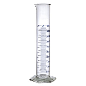 High Quality Borosilicate <b>Glass</b> Hexagonal Base <b>Measuring</b> Cylinders 5ml to 2000ml Capacity with Spout for Scientific Labs - Product Image 3