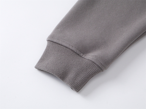 Sweat-shirt à capuche en coton oversize pour hommes, sweat-shirt uni de haute qualité grande taille Basics Hoodies mélangé pour garçons - Product Image 5