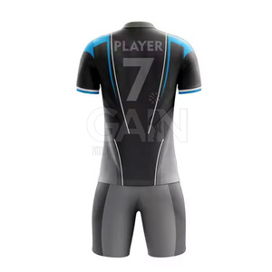 2025ชุดเสื้อฟุตบอลสำหรับเยาวชนชายชุดยูนิฟอร์มแขนสั้น - Product Image 2