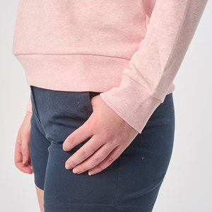 Sudadera de Mujer para Otoño/Invierno, sin Capucha, Cuello Redondo, Corte Holgado, Cómoda, Informal, Talla Grande, Ecológica - Product Image 4