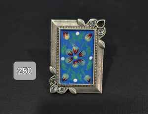 Bague en argent ethnique allemande Bijoux pour femmes Pièce de déclaration parfaite pour mariage Tenues festives et décontractées - Product Image 3