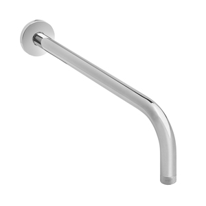 Braccio doccia in ottone 1/2" x 37+7 cm. Angolo retto. - Product Image 1