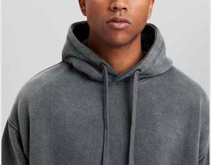 OEM Service ACID WASHED Hoodies Pour Hommes Street Wear Boxy Fit 100% Qualité Supérieure Respirant Coton ACID WASHED Hommes Hoodies 2025 - Product Image 3