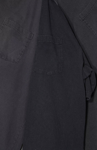 Camiseta de hombre cómoda supersuave Vintage Lisa lavada con pigmento 100% algodón de alta calidad con bolsillo en el pecho camiseta bordada con estampado personalizado - Product Image 3