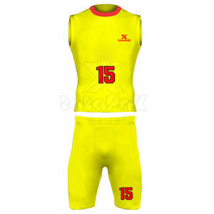 Ensemble short et maillot 7V7 haute performance en polyester, écologique, respirant, avec design par sublimation, tissu extensible doux et durable - Product Image 2