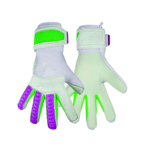 Gants de gardien de but de football en cuir personnalisé respirant antidérapant unisexe pour l'entraînement sportif - Product Image 5