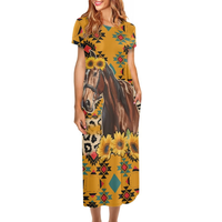 Robe Mumu OEM pour femme, disponible en grandes tailles, vente en gros directe d'usine, élégante, taille naturelle, en satin, OEM rapide