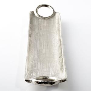 Plateaux de service décoratifs faits à la main en laiton raffiné et aluminium, finis pour l'hôtellerie, la maison et la décoration de table - Product Image 4