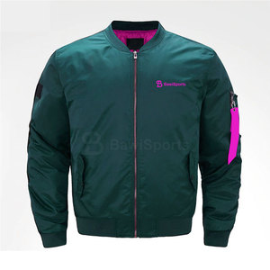 Chaqueta Bomber de Invierno para Hombre, Rellena de Nailon/Poliéster, Transpirable, Ecológica, Ligera, Nuevo Diseño, Ropa de Moda a Prueba de Viento - Product Image 1