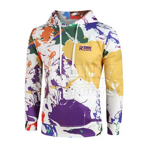 บริการ OEM ขายส่ง เสื้อฮู้ดดี้แบบซับลิเมชั่น ดีไซน์สวย น้ำหนักเบา สีสันปรับแต่งได้ เสื้อฮู้ดดี้ผู้ชายแบบซับลิเมชั่น - Product Image 2