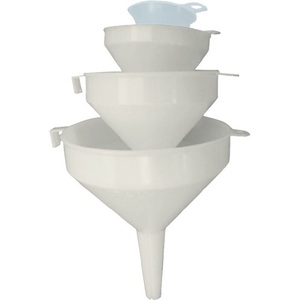 Ensemble de 4 entonnoirs longs en plastique (PE) de 50, 75, 100 et 120 mm, lot de 3 - Product Image 1