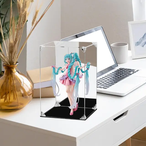Cajas de exhibición de figuras de juguete de acción acrílicas a prueba de polvo de nueva moda Premium 2025: perfectas para exhibir coleccionables de Anime - Product Image 1