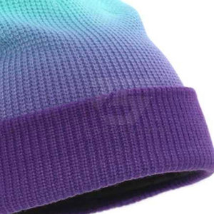 Gorros de invierno a la moda, hechos de algodón/lana, gorros jacquard de color personalizado a bajo precio. - Product Image 6