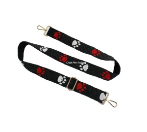 Ceintures métalliques perlées Chic Gameday Style College Fashion Statement avec une apparence scintillante pour les sangles de sac à main - Product Image 3