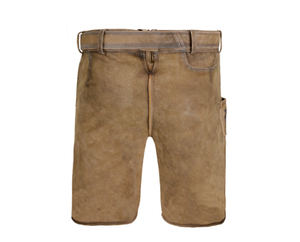 Lederhosen Genuine Goat Suede Leather Authentic German Shorts Octoberfest Outfit Bavarian Trachten Bordado Prendas - Product Image 2