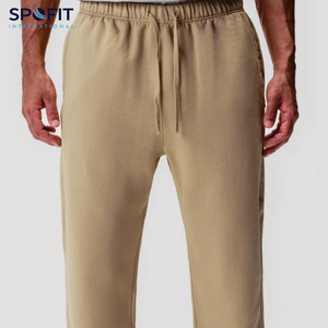 Top Trending Article Polyester/Cotton Cordura <b>Men's</b> Casual Pants Custom Printed Logo Streetwear Solid Color <b>Baggy</b> <b>Trouser</b> - Product Image 6