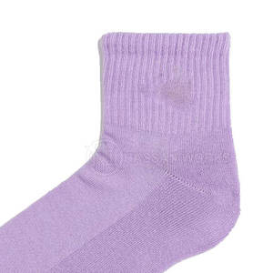 Unisex 100% Cotton Crew <b>Socks</b> Soft Comfort Fleece <b>Thickness</b> Eco-Friendly Breathable High Quality for Everyday Use - Product Image 4