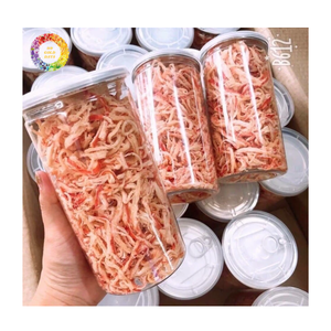 Bocadillo de Calamar Seco Desmenuzado con Coco, Producto de Marisco Hecho a Mano, Calamar Seco Desmenuzado al Vapor con Coco, Producto de Vietnam - Product Image 5