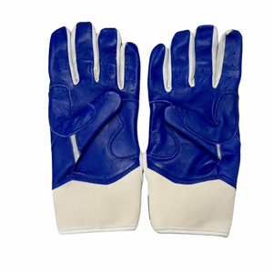 Gants de Frappeur de Baseball Softball en Cuir de Vachette à Manchette Courte de Couleur Unique Vente en Gros Protection des Mains Gants de Frappeur de Baseball - Product Image 5