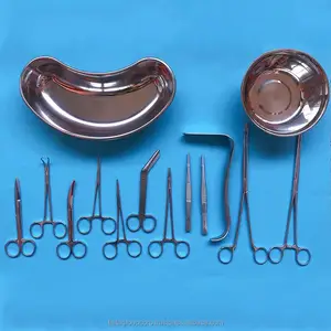 Set per la consegna del bambino ginecologico set di strumenti per la consegna normale chirurgica medica 25 pezzi