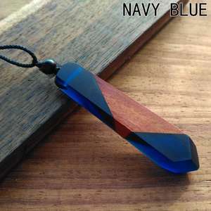 Best Charming Christian Engagement Wedding Romantic Wood & Resin Strand Unique Design Wholesale Pendant <b>Necklace</b> - Product Image 6