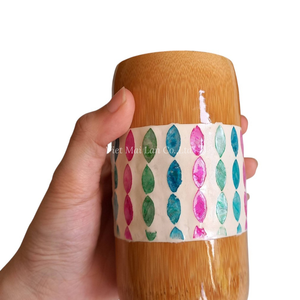 Elegante Taza de Bambú con Detalles de Nácar para Espacios de Comedor Tranquilos y Vida Cotidiana, de Vietnam - Product Image 2