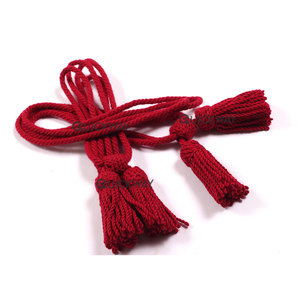 Vente à bas prix personnalisée d'officiers de cérémonie en fil métallique Mahroon couleur chapeau cordon équipement de défense personnelle - Product Image 3