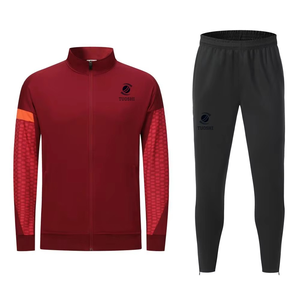 Conjuntos Deportivos para Hombre, Ropa Deportiva Personalizada para Equipos de Club, Chaqueta de Fútbol con Cremallera Larga 100% Poliéster - Product Image 4