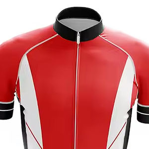 Ensembles de vêtements de cyclisme unisexes respirants et personnalisables pour les enfants de 100% polyester à séchage rapide - Product Image 4