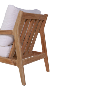 Vente en gros de canapé simple en bois de teck Jack pour jardin extérieur pour salon hôtels villas parcs-direct d'Indonésie - Product Image 5
