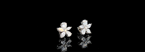 Pendientes de Diamantes Cultivados en Laboratorio con Corte Pera y Marquise de 2 Quilates - Product Image 3